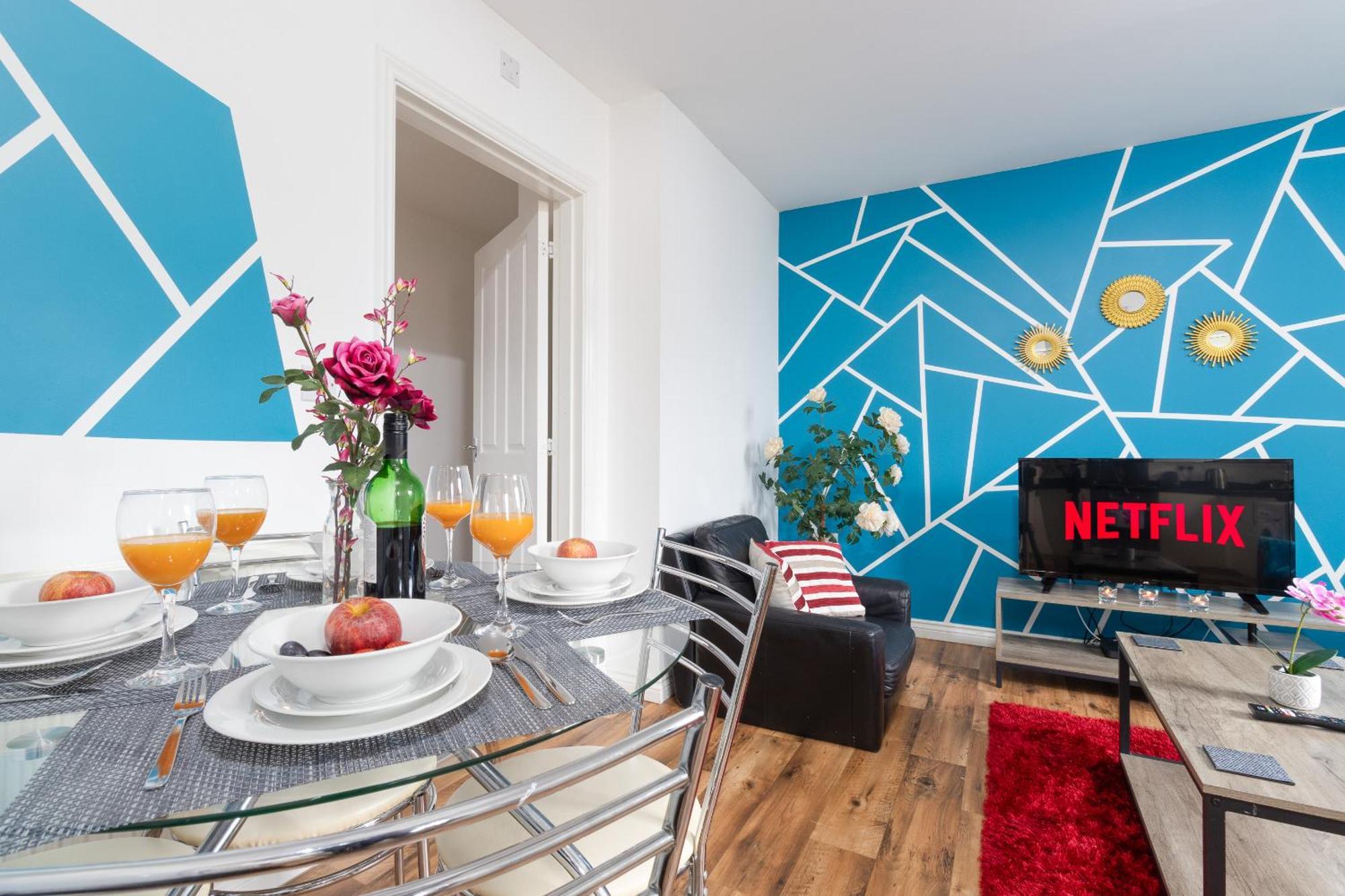 2-Br Executive En-Suite Apartment By Mbiz Coventry Exterior foto